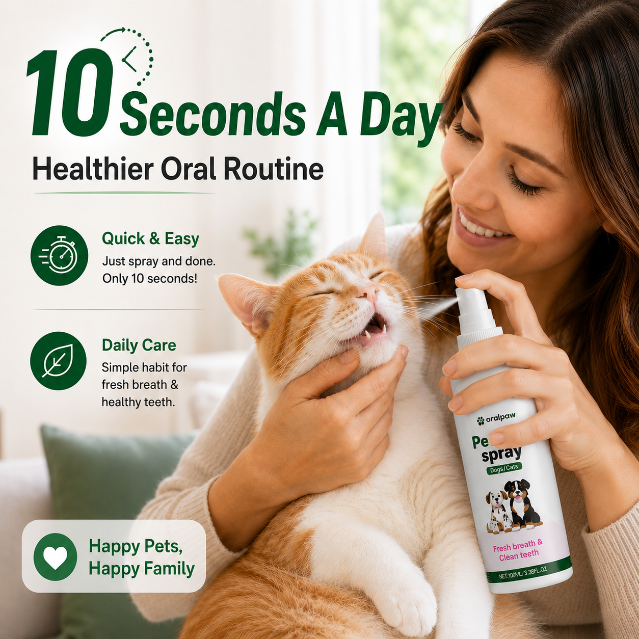 Buy 1 Get 1 Free✨Orlapw™ Oeal Spray for Dogs & Cats