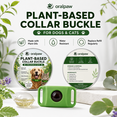 Peauvelle™ Flea & Tick Collar for Dogs – Natural Plant-Oil Protection