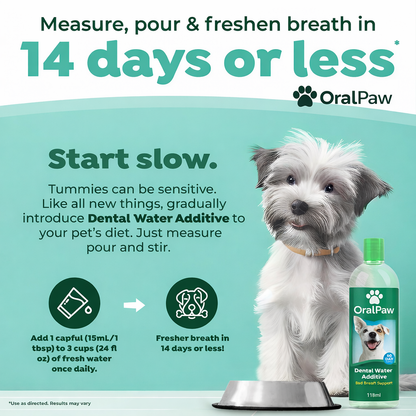 OralPaw™ Oral Care Water Additive for Pets