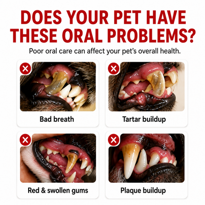Oralpaw™ Dog & Cat Dental Finger Wipes – 50 Count