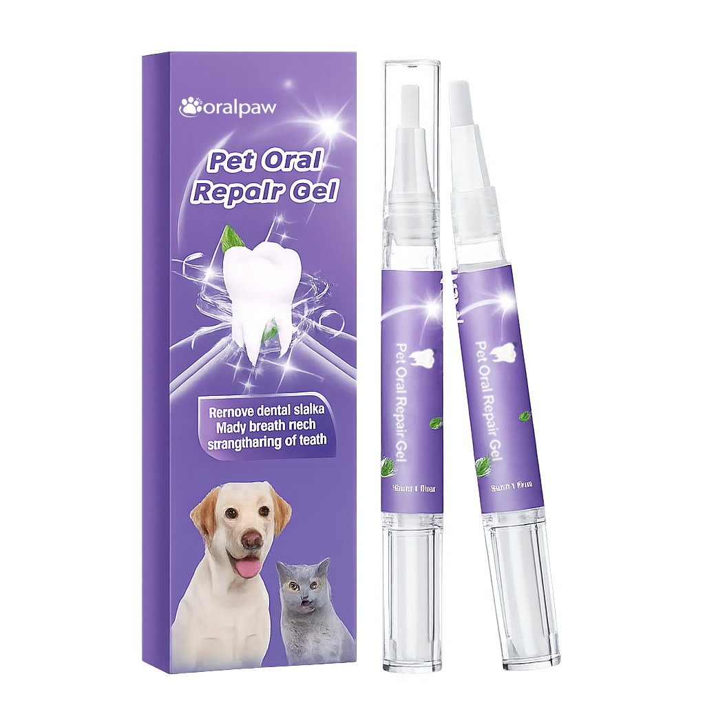 OralPaw™ Pet Oral Repair Gel - Dog Cat Oral Hygiene|Removal of Tooth Stains
