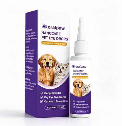 🎉LAST DAY BUY 1 GET 1🔥 OralPaw™ Pet Eye Drops for Dogs & Cats – Gentle Daily Eye Care