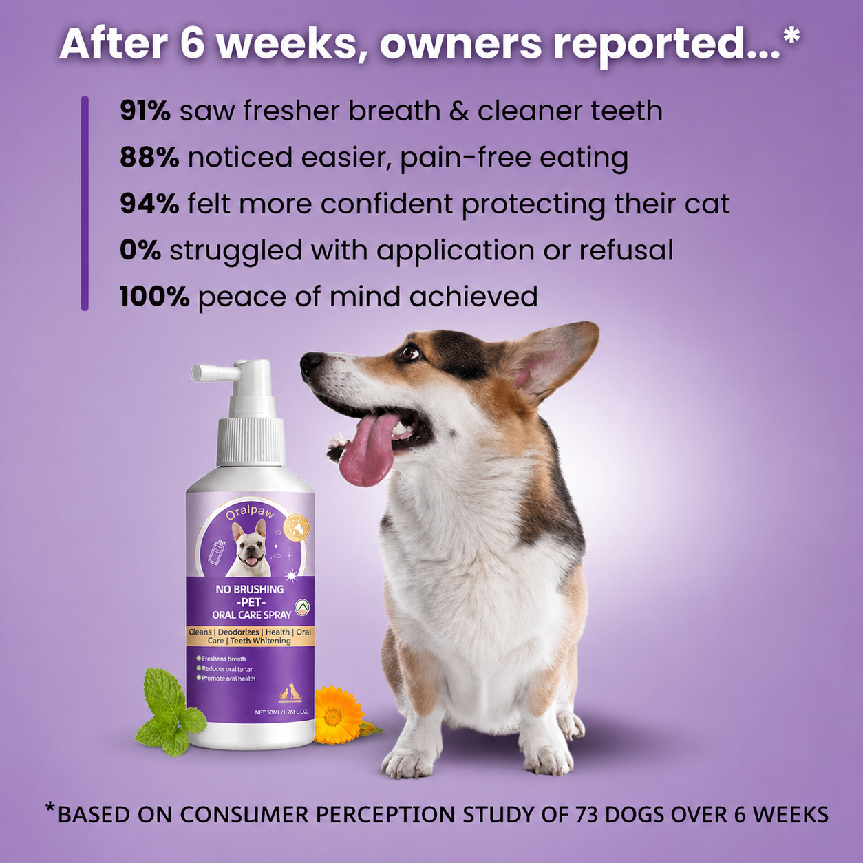 🍃NO BRUSHING PET ORAL CARE SPRAY