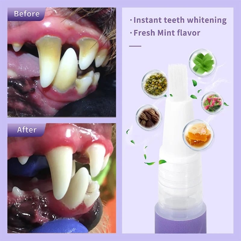OralPaw™ Pet Oral Repair Gel - Dog Cat Oral Hygiene|Removal of Tooth Stains